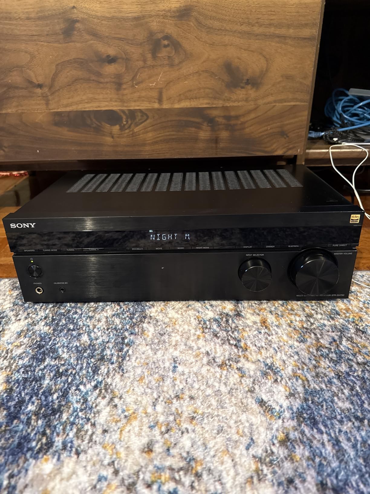 Sony STR-DH790 7.2-ch Surround Sound Home Theater AV Receiver: 4K HDR, Dolby Atmos & Bluetooth customer photo 2