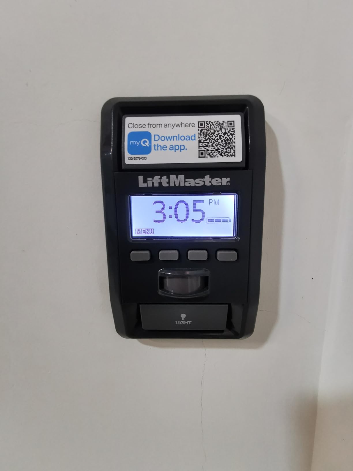 880LMW Smart Control Panel ONLY Compatible with LiftMaster MyQ formats Security+ 2.0 and LiftMaster Wi-Fi Garage Door Openers customer photo 1