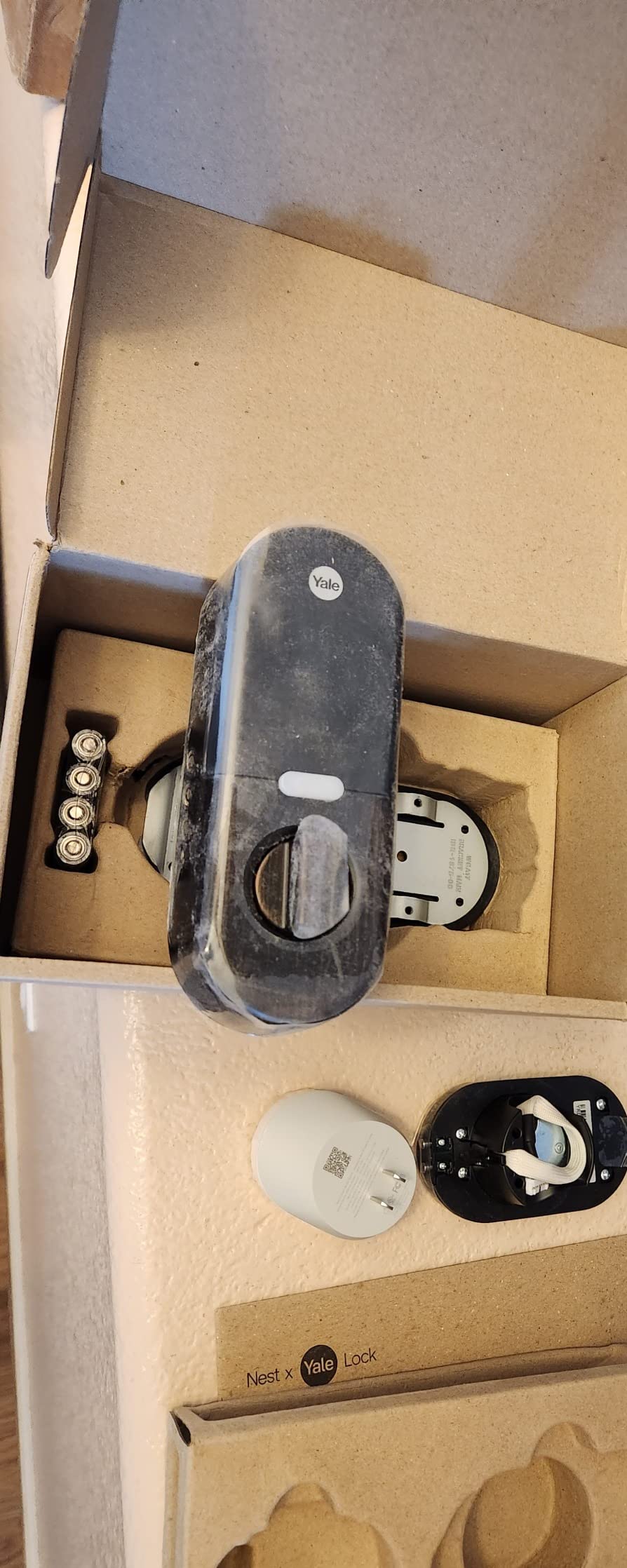 Google Nest x Yale Lock - Tamper-Proof Smart Lock for Keyless Entry - Keypad Deadbolt Lock for Front Door - Oil Rubbed Bronze customer photo 1