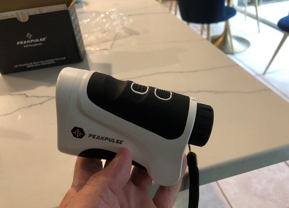 PEAKPULSE Golf Range Finder 650 Yards RangeFinder Golfing High Clarity Display 6X Magnification 0.5 Yard Accuracy Pin Seeker Easy to Use (No Magnet) customer photo 2
