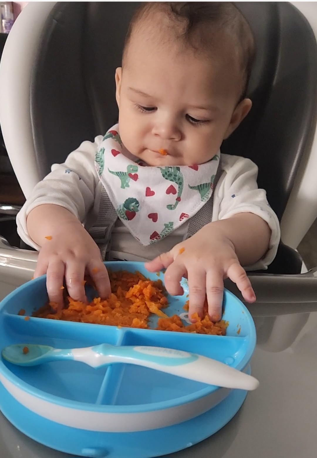 Ingenuity SmartClean Trio Elite 3-in-1 High Chair, Use 6 Months to 5 Years, Includes Dishwasher-Safe Tray, Convertible to Booster Seat & Toddler Chair customer photo 2