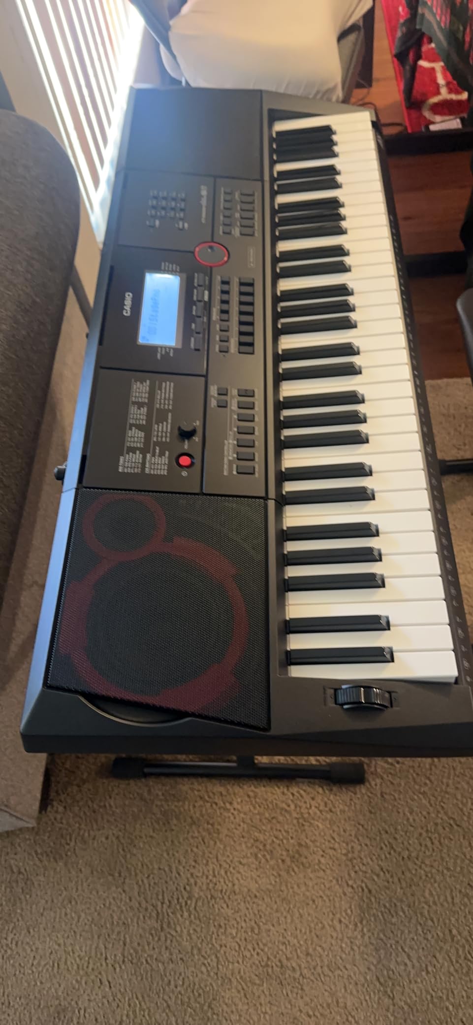 Casio CT-X3000 61-Key Portable Arranger Keyboard | 800 Tones | USB-MIDI | 235 rhythms, DSP effects, 17-track recorder, phrase pads customer photo 1