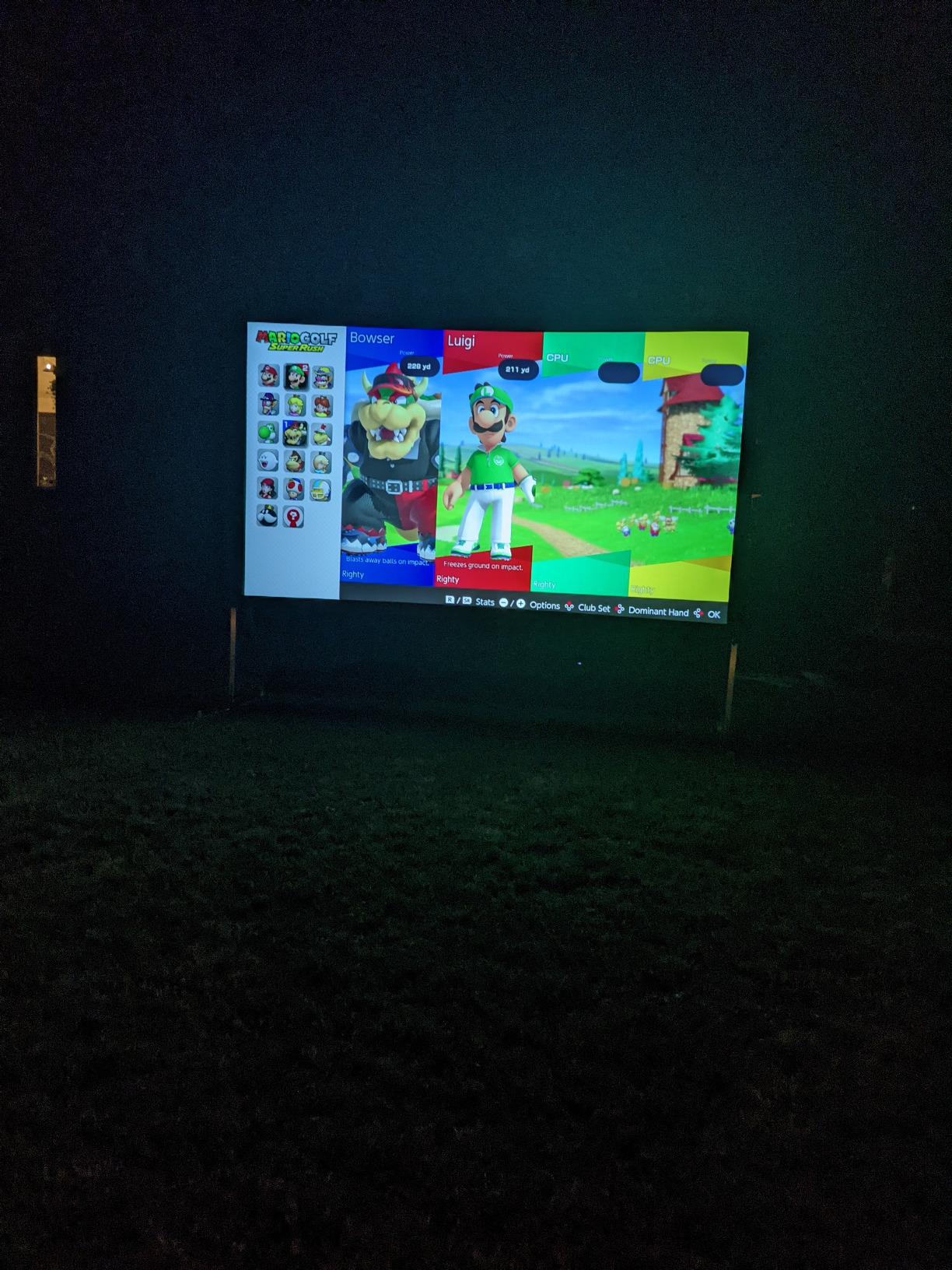 Elite Screens Yard Master 2, 135-inch Outdoor Portable Fast Folding Projector Screen w/ Stand 16:9, 8K 4K Ultra HD 3D Movie Theater Cinema REAR Projection (OMS135HR3) US Based Company 2-YEAR WARRANTY customer photo 2