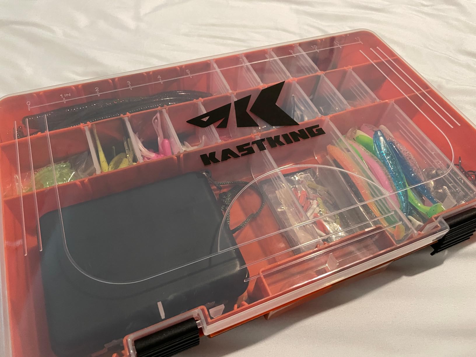 KastKing Utility Tackle Boxes, 3600 and 3700 Fishing Tackle Trays | Plastic Storage Organizer Box with Removable Dividers, Durable, Fishing Tackle Storage, Box Organizer customer photo 1