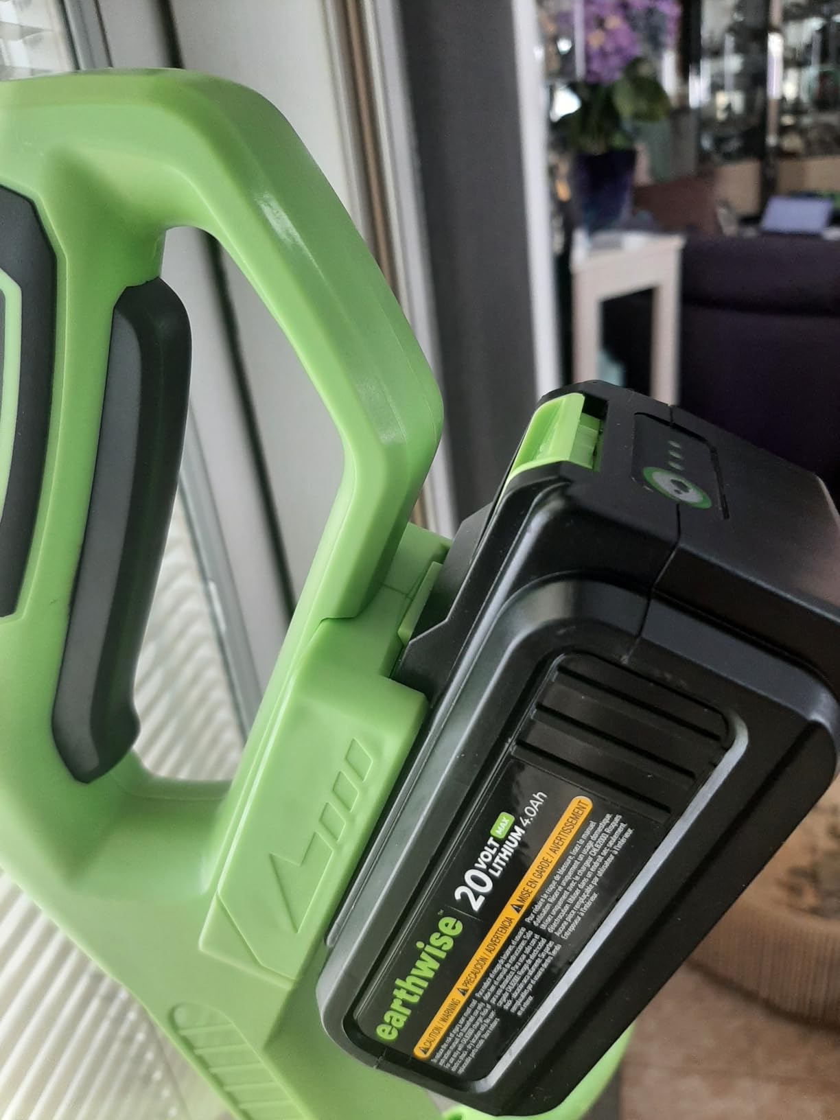 Earthwise Power Tools by ALM 20-Volt 12-Inch Cordless Electric Snow Thrower customer photo 1