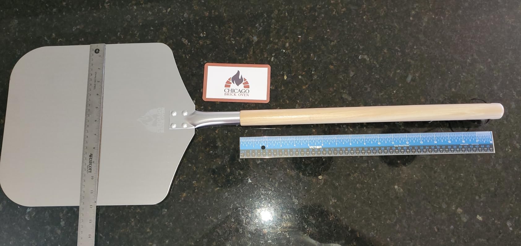 Chicago Brick Oven Pizza Peel, 12