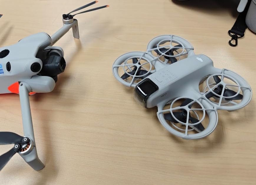 DJI Neo, Mini Drone with 4K UHD Camera for Adults, 135g Self Flying Drone that Follows You, Palm Takeoff, Subject Tracking, QuickShots, Stabilized Video, Built-In Propeller Guard (Controller-Free) | 4K UHD Video and 12 MP Photos, Approx. 135 G Takeoff Weight, Palm Takeoff and Landing, AI Subject Tracking and Quickshots customer photo 2