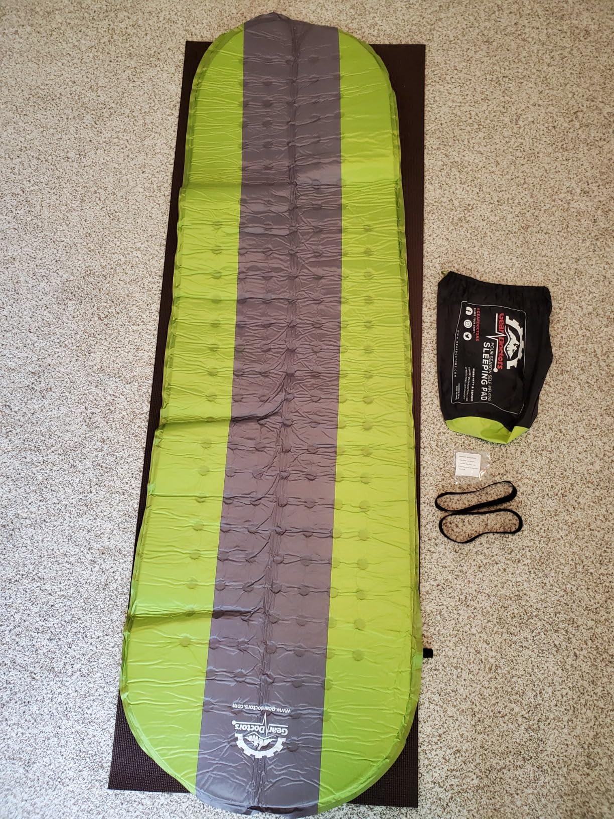 Gear Doctors Oxylus 4.3 R-Value Insulated Foam Self Inflating Sleeping Pad customer photo 2