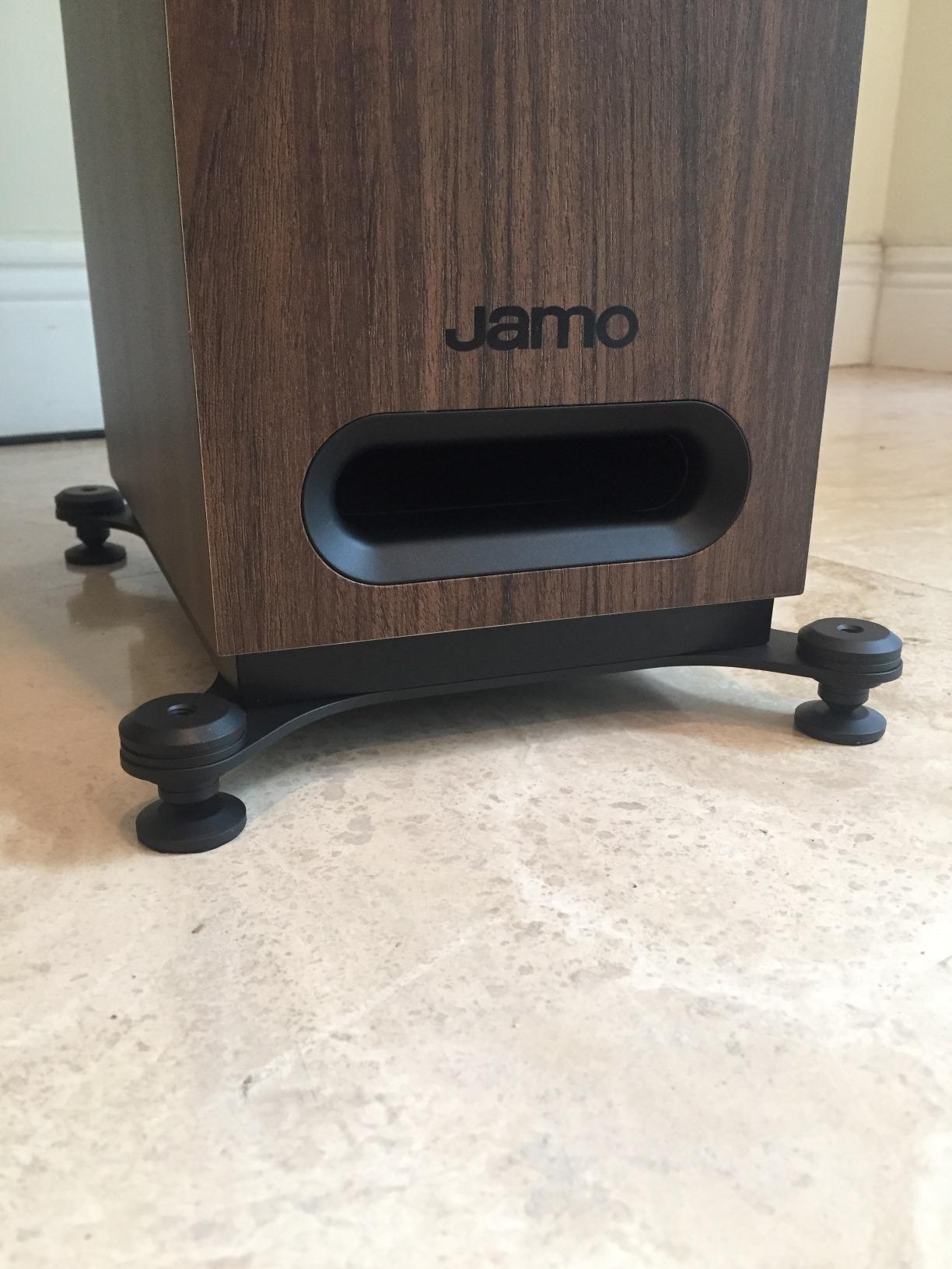 Jamo Studio Series S809 Floorstanding Speaker Pair (Walnut) | Dolby Atmos ready speakers with 240W power and front-firing ports for home theater, music and gaming customer photo 2