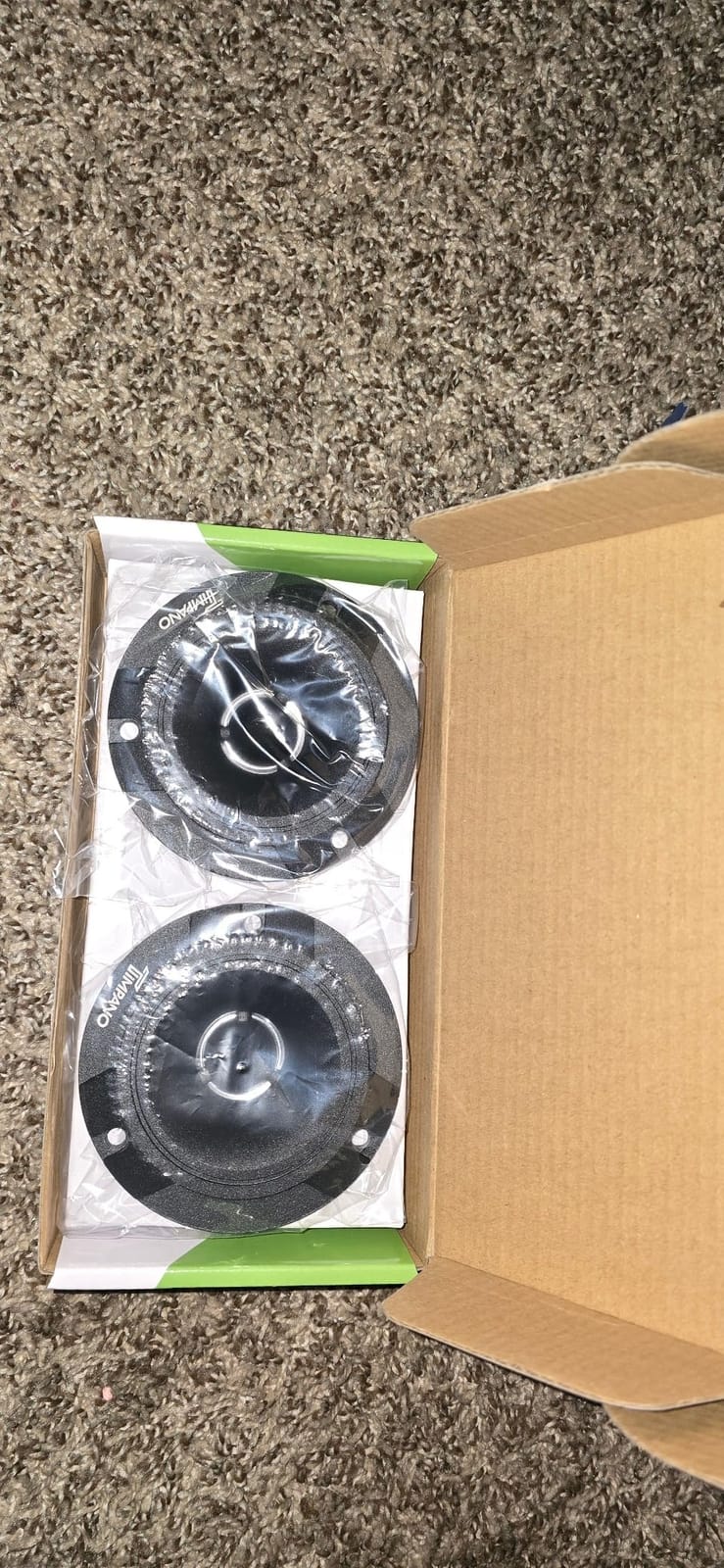 Timpano TPT-ST2 Black Slim Super Tweeter, 600 Watts 4 Ohm, 105 dB, 1 in Voice Coil, 3.85 inch Pro Car Sound System Bullet Tweeters (Pair) customer photo 2
