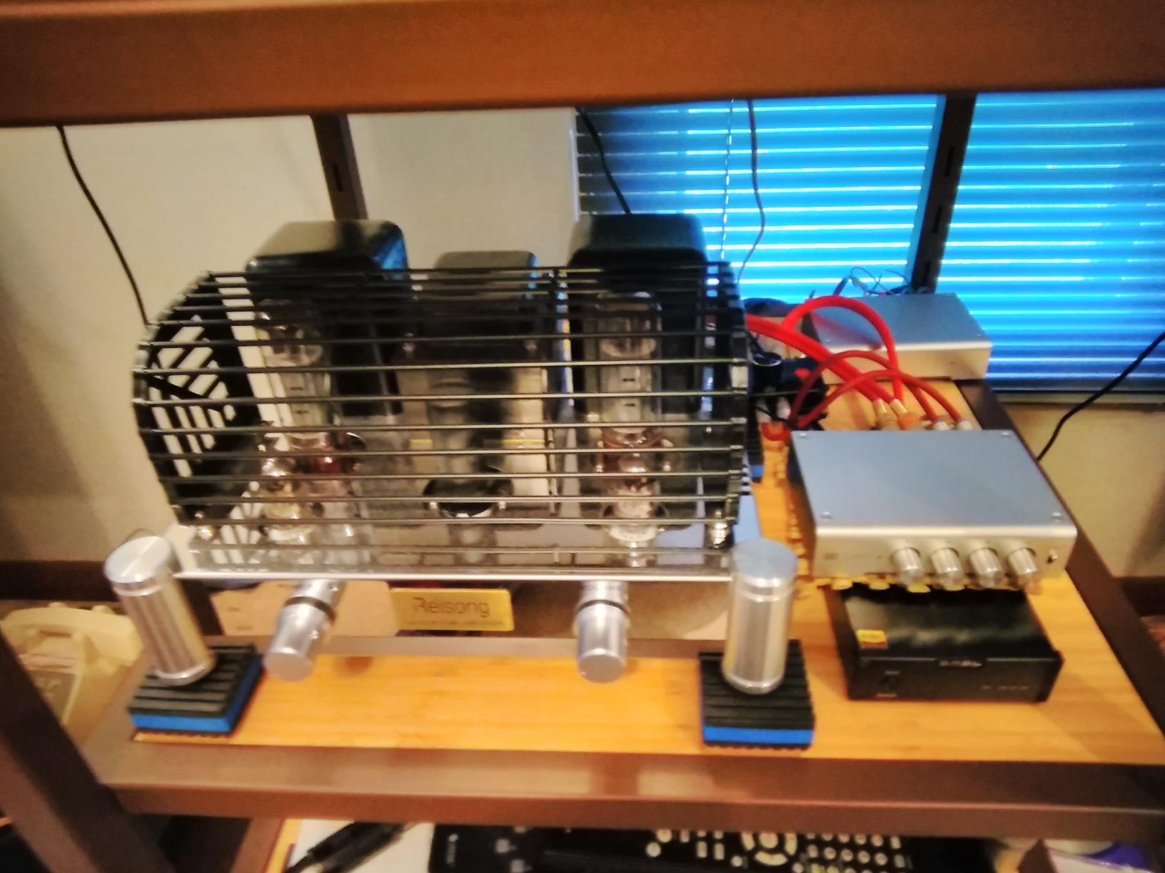 A10 EL34 Hi-Fi Audio Stereo Tube Amplifier Single-end Class - A Amp customer photo 2