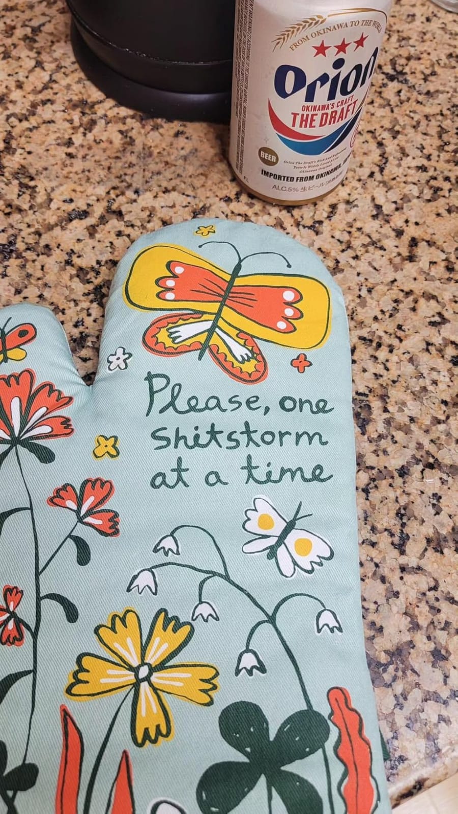 Blue Q Oven Mitts - Cute Kitchen Accessories & Kitchen Gifts - The Secret | Cute Oven Mitts with unique artwork, Super-Insulated Quilting, Easy care maintenance, Kitchen gifts for women and home cooks customer photo 2