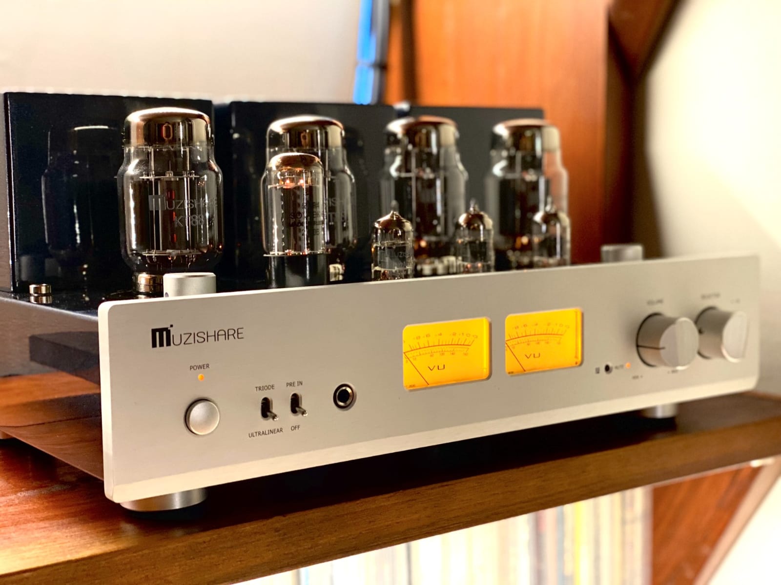 X7 KT88 x4 Vacuum Tube Integrated Amplifier Push-Pull Power Amp MM Phono Tube Amplifier Balanced XLR 2022 Remote customer photo 1