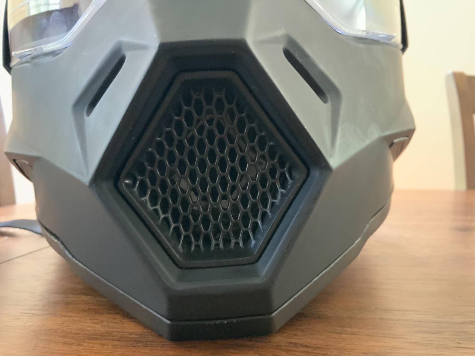 1Storm Dual Sport Motorcycle Motocross Off Road Full Face Helmet Dual Visor: HF802 customer photo 1