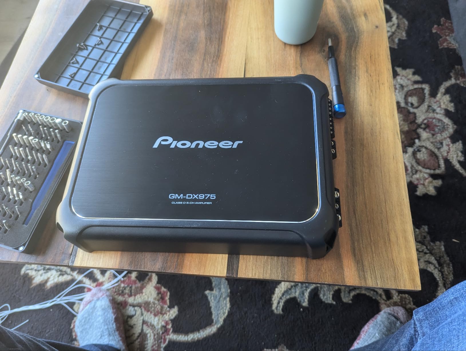 Pioneer GM-DX975 2000W Max Class D 5-Channel Car Amplifier | Bass Boost Control, Remote Bass Knob Included, Hi-Res Certified, Gold Terminals, Full System Amp customer photo 1