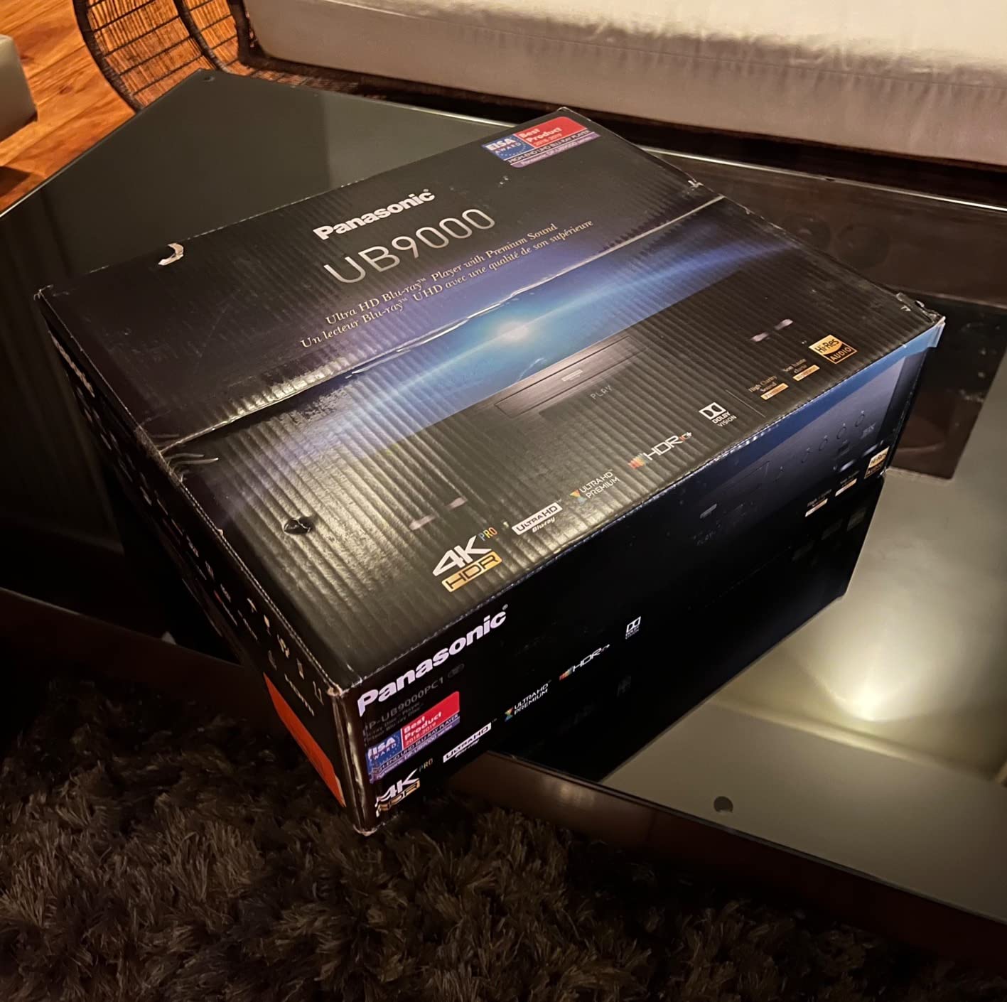 Panasonic Dp UB9000 4K Ultra HD Blu Ray Player HDR10 Plus, Dolby Vision | Reference-Class 4K UHD Player, Thx-Certified, Hcx Processor, Hi-Res Audio customer photo 2