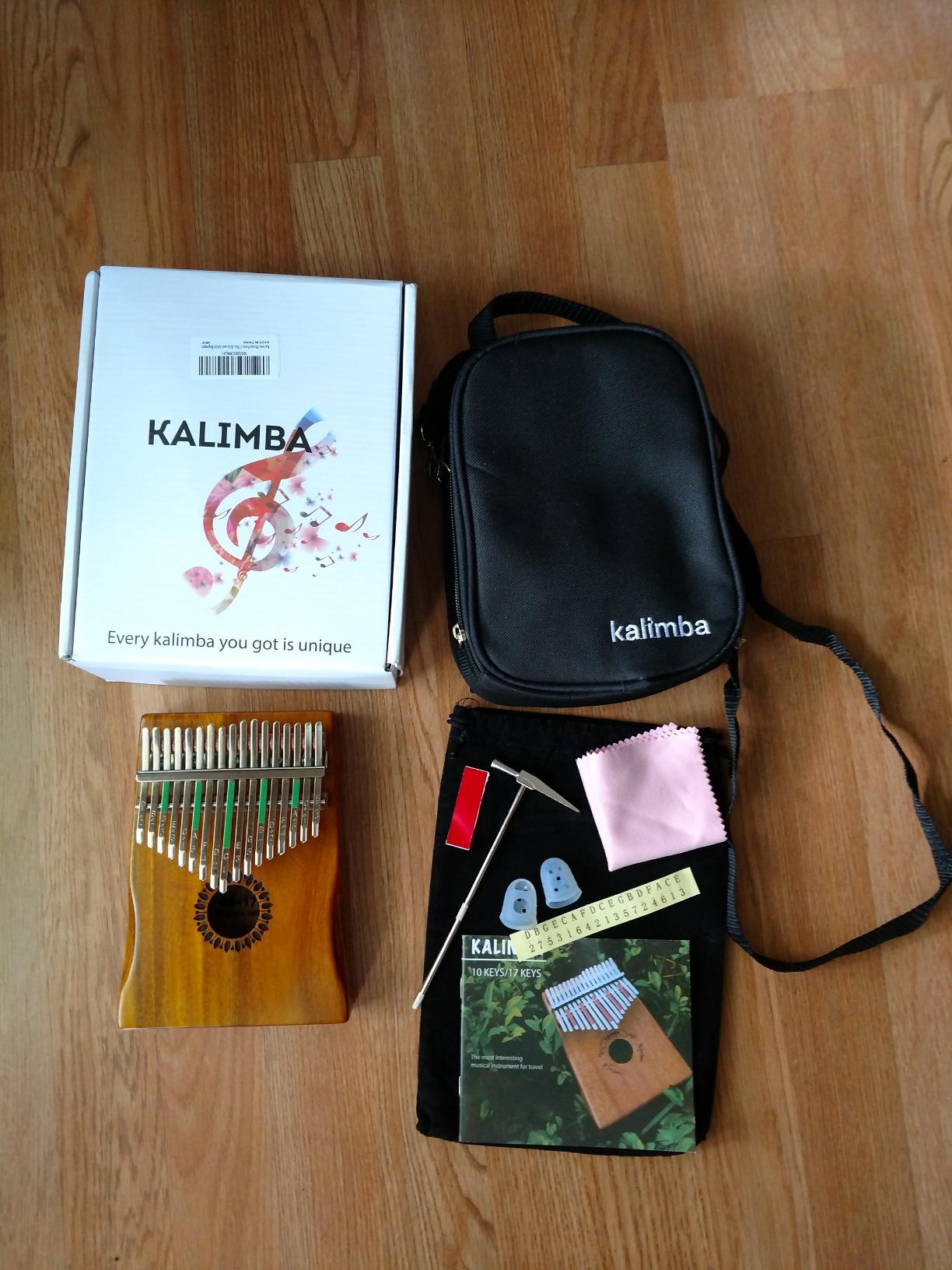 Newlam Kalimba Thumb Piano 17 Keys, Musical Gift for Kids and Adults customer photo 2