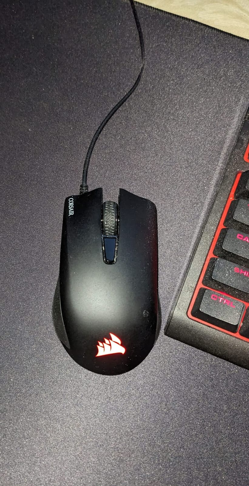 Corsair Harpoon PRO RGB Wired Lightweight FPS/MOBA Gaming Mouse - 12,000 DPI - 6 Programmable Buttons - iCUE Compatible - PC, Mac, PS5, PS4, Xbox - Black customer photo 1
