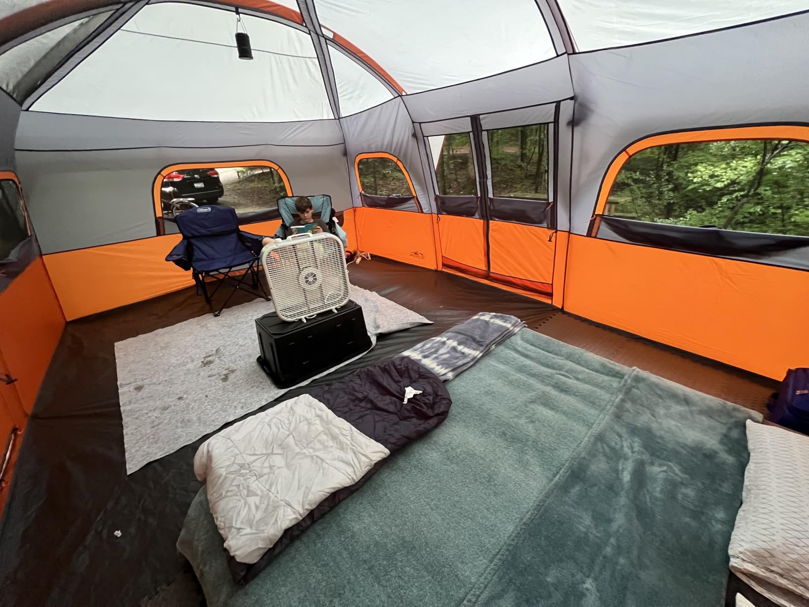 CORE Tent for Family Camping | 10 Person / 11 Person / 12 Person Large Multi Room Cabin Tents for Car Camping & Outdoor Adventures customer photo 1