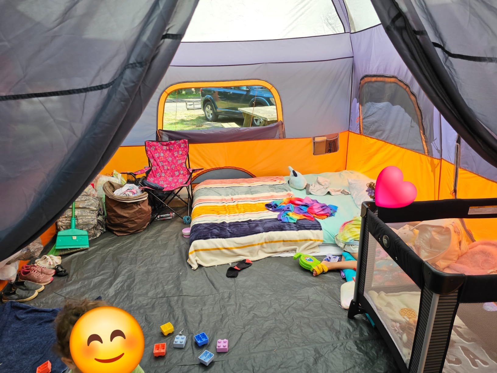 CORE Tent for Family Camping | 10 Person / 11 Person / 12 Person Large Multi Room Cabin Tents for Car Camping & Outdoor Adventures customer photo 2