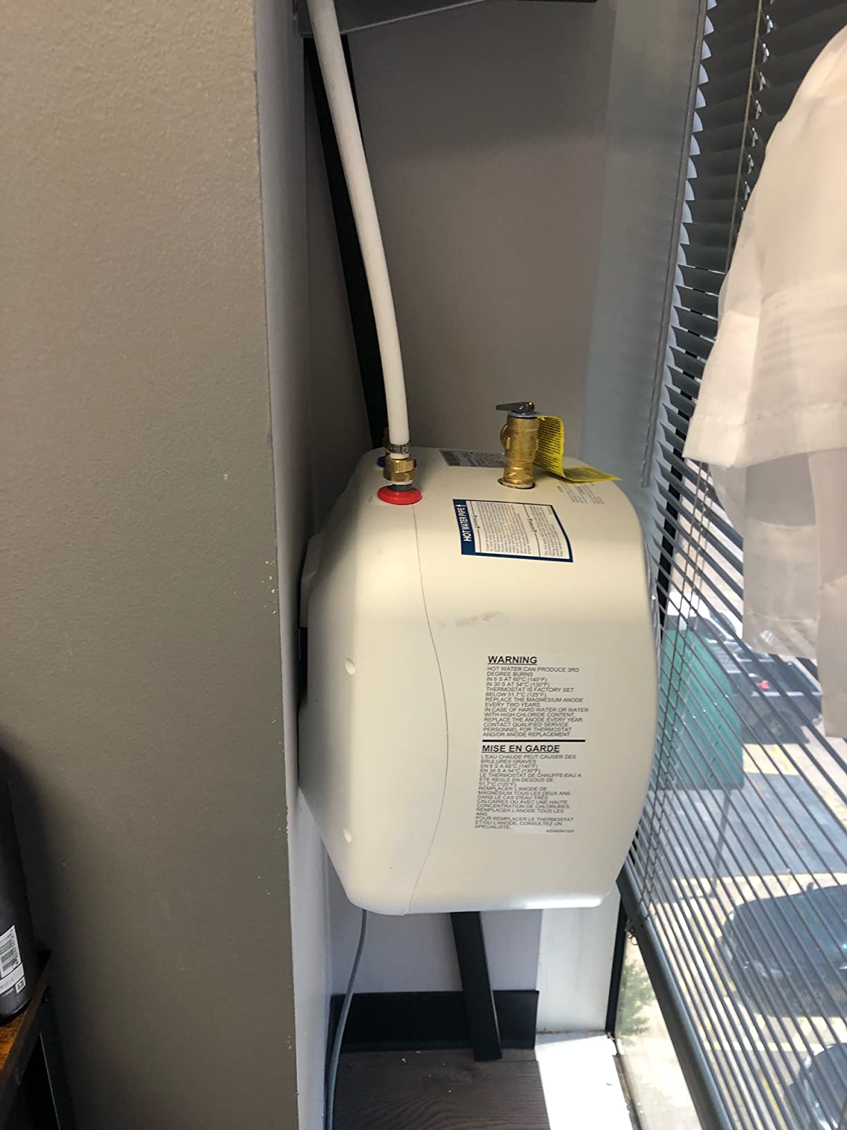 4 Gallon Capacity, 120-Volt - Ariston Andris Mini Tank Electric Water Heater - Heating Solution for Under Sink, RV, and Compact Spaces, Smart Boost for Versatile Heating, Simple Installation customer photo 2