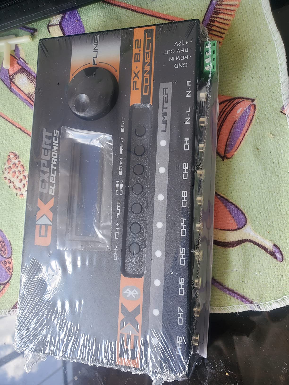 Expert PX8.2CONNECT Eight Channel 15 Band Vehicle Bluetooth Sound Processor Equalizer 3 Paramatric customer photo 1