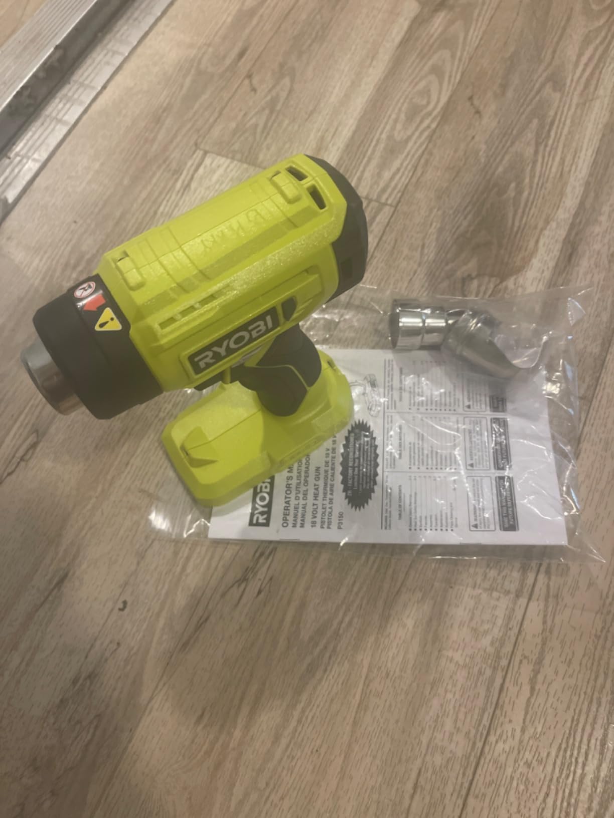 ONE+ 18V Cordless Heat Gun (Tool Only) | Battery and Charger Sold Separately customer photo 1