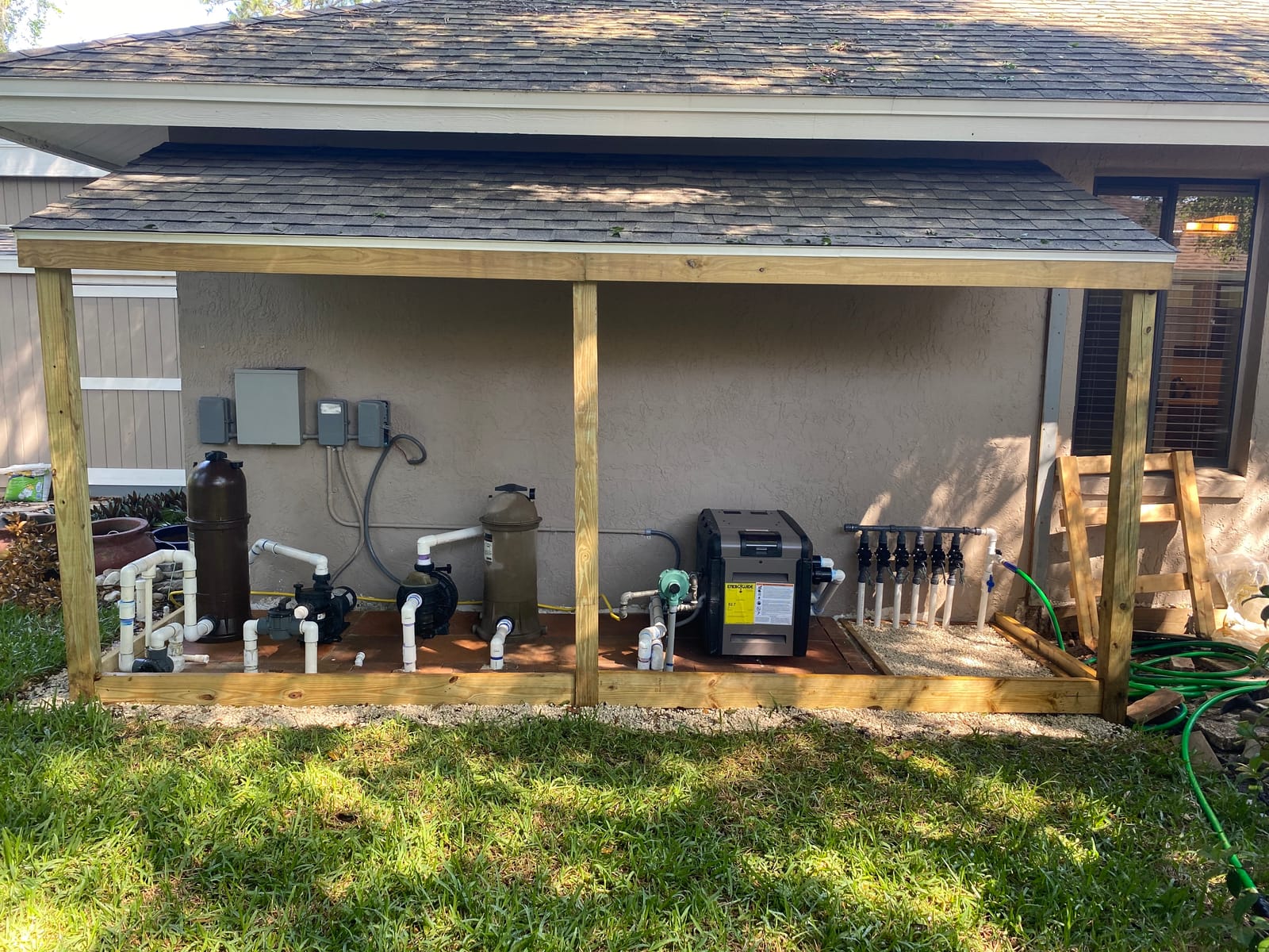 Hayward H-Series Natural Gas Pool Heater for Inground Pools 150,000 BTU | W3H150FDN Universal H Series with Cupro Nickel Heat Exchanger customer photo 2