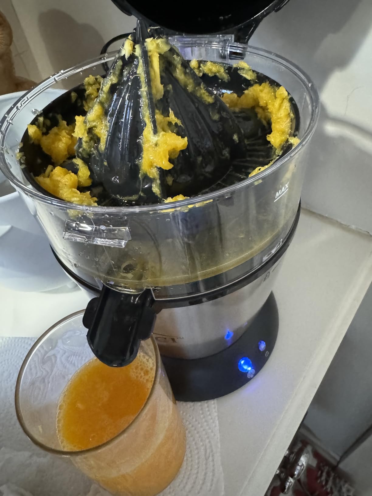 Vinci Hands Free Electric Citrus Juicer, 1-Button Juicer Machine customer photo 2