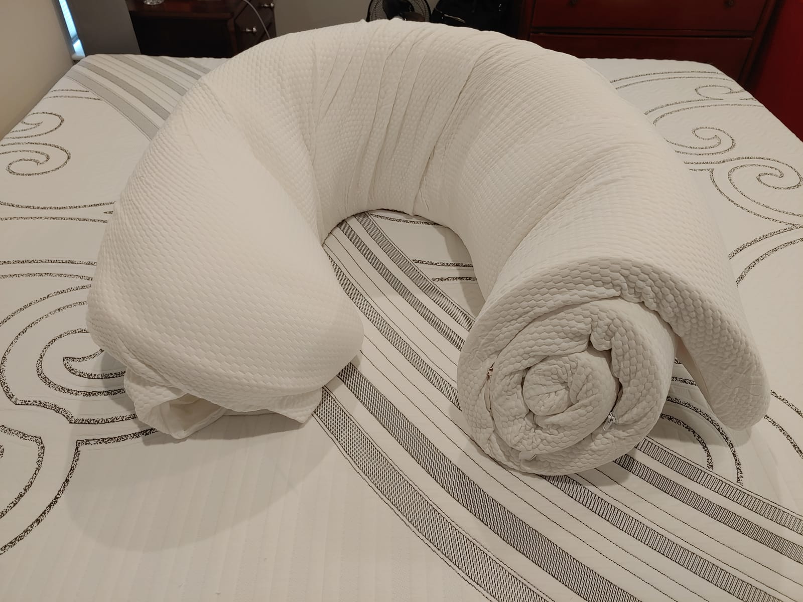 Tempur-Pedic TEMPUR-Adapt + Cooling 3-Inch Queen Mattress Topper Medium Luxury Premium Foam, Washable Cover customer photo 1