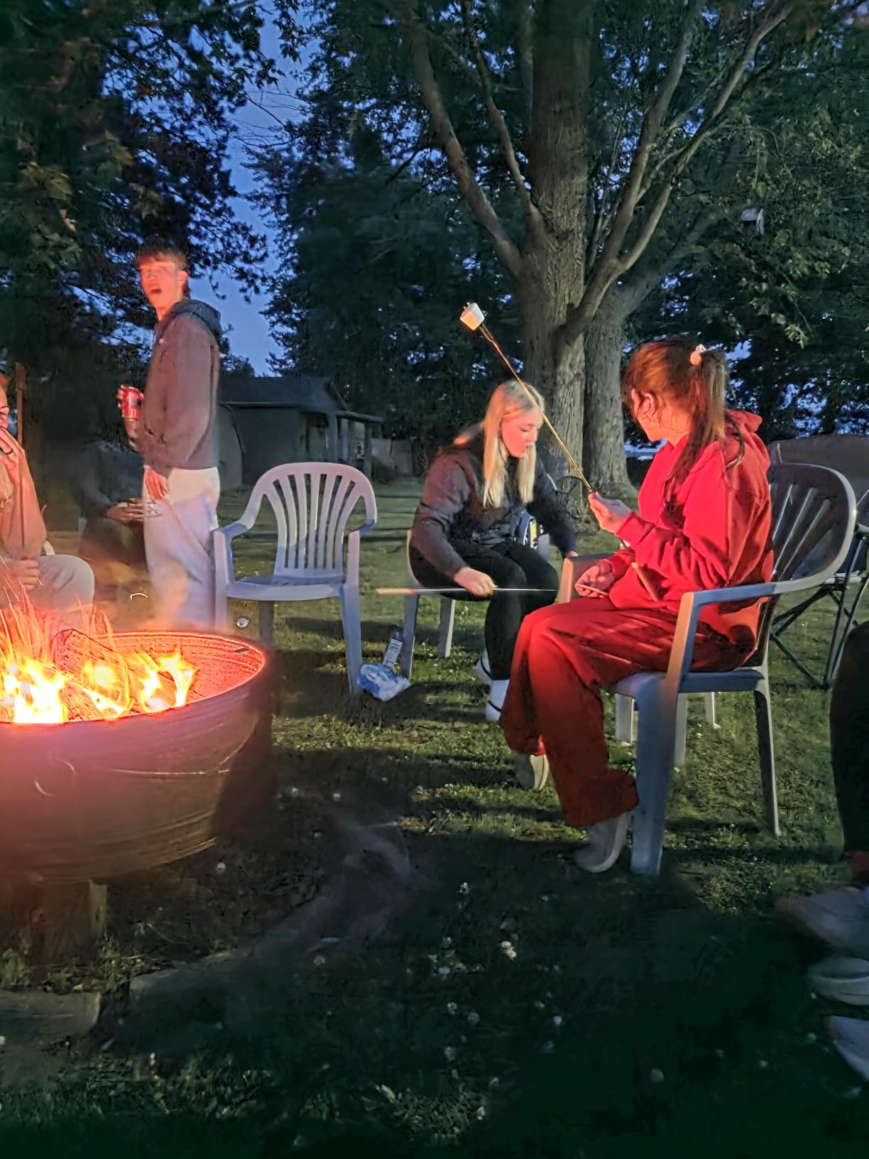 MalloMe Smores Sticks for Fire Pit Long - Marshmallow Roasting Sticks Smores Kit 5 Pack customer photo 1
