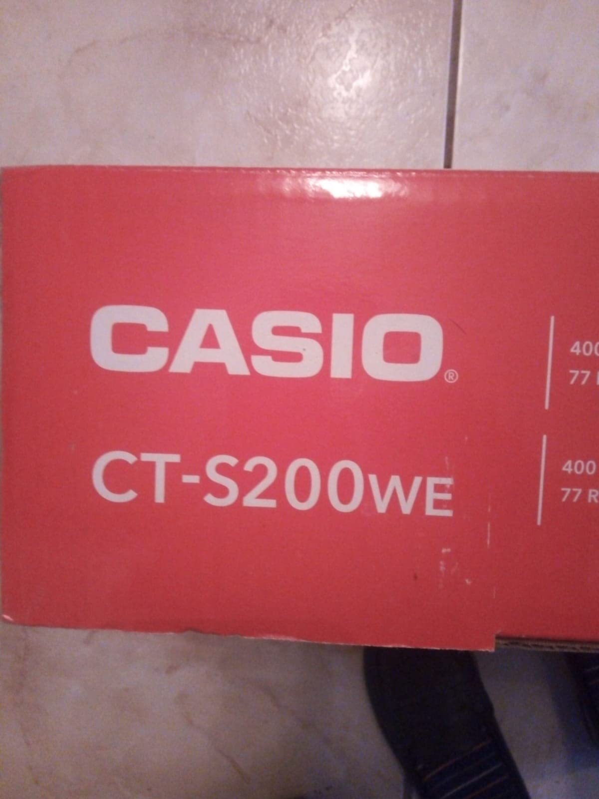Casio Casiotone CT-S200 61-Key Portable Keyboard for Beginners | 400 Tones, 77 Rhythms, LCD Display, Dance Music Mode, USB-MIDI, Stereo Speakers | Includes Power Supply & Music Rest | Black customer photo 1