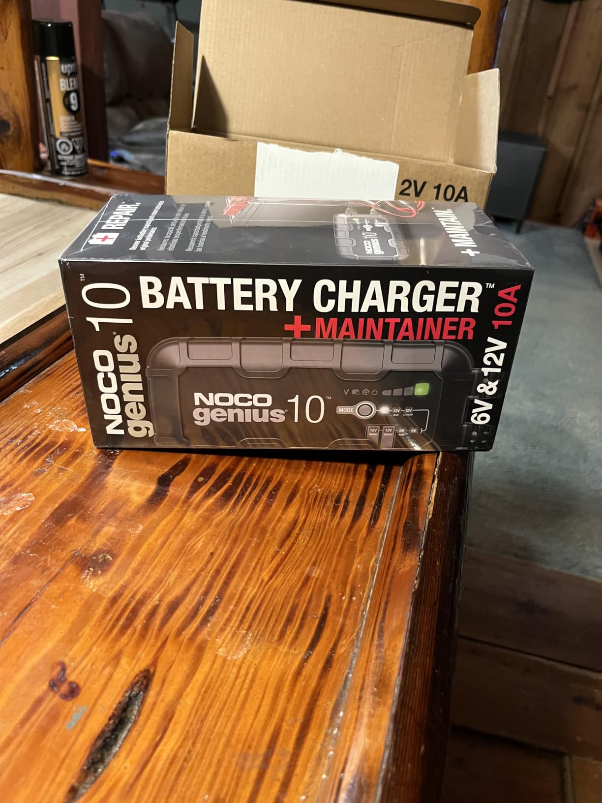 NOCO GENIUS10 10A 6V/12V Smart Battery Charger, Trickle Charger & Maintainer | Overcharge Protection, Desulfator, Temperature Compensation, Force Mode, For Lead-Acid (Wet, Gel, AGM) & Lithium (LiFePO4) customer photo 2