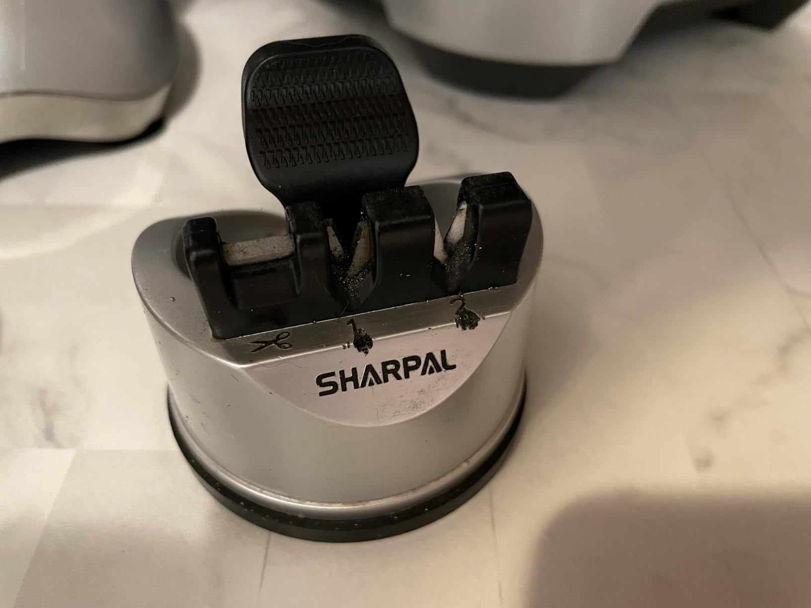 SHARPAL 191H Knife Scissors Sharpener | Repairs, Restores & Sharpens Straight, Serrated & Kitchen Knives customer photo 1