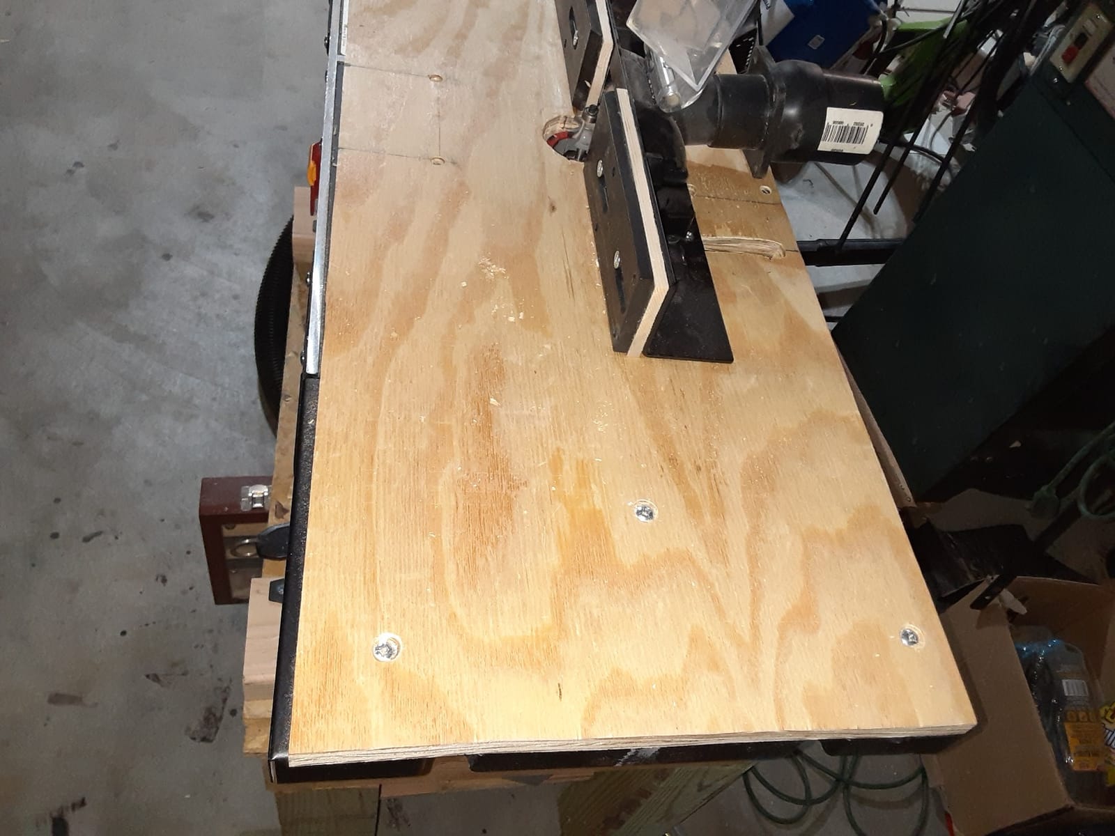 Leegol Electric Benchtop Router Table Wood Working Craftsman Tool (Router Table A) customer photo 2