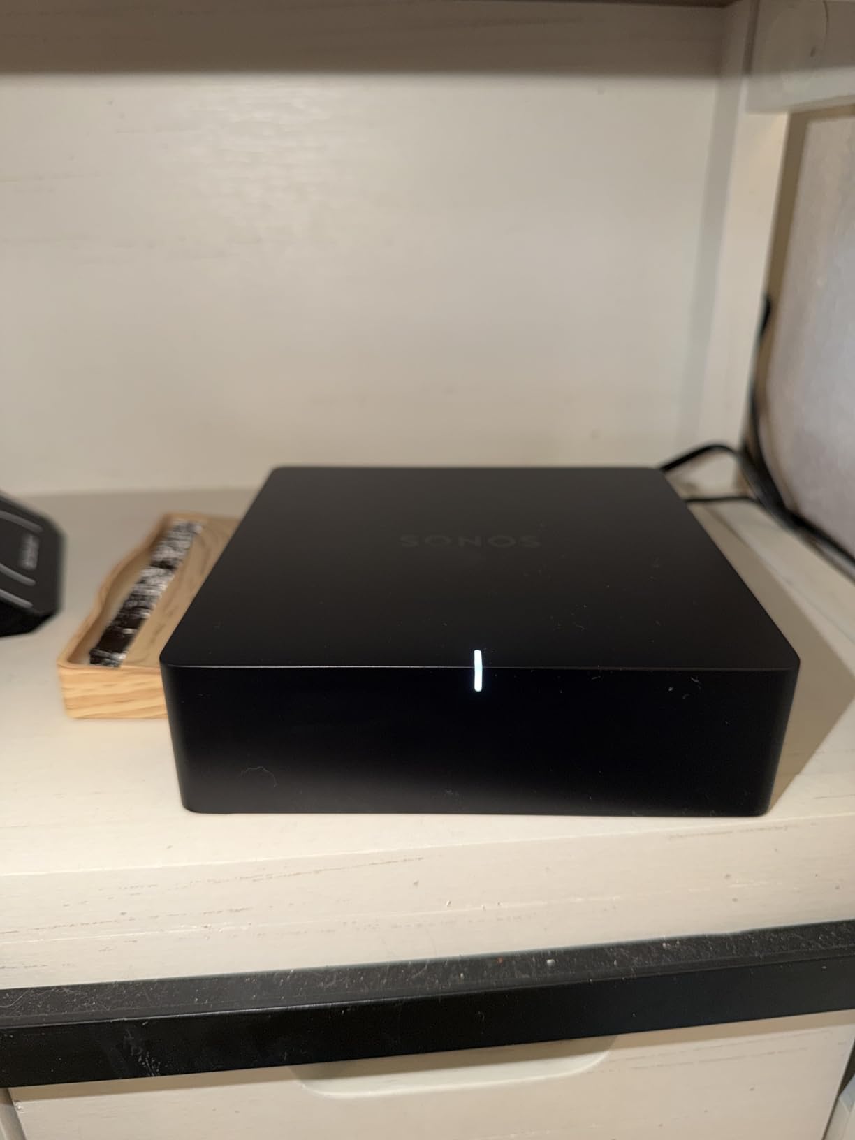Sonos Port - The Versatile Streaming Component for Your Stereo Or Receiver | Connects to Existing Stereo or Amp | 12V Trigger Auto-Power | AirPlay 2 | Ethernet & WiFi | RCA & Digital Outputs customer photo 2
