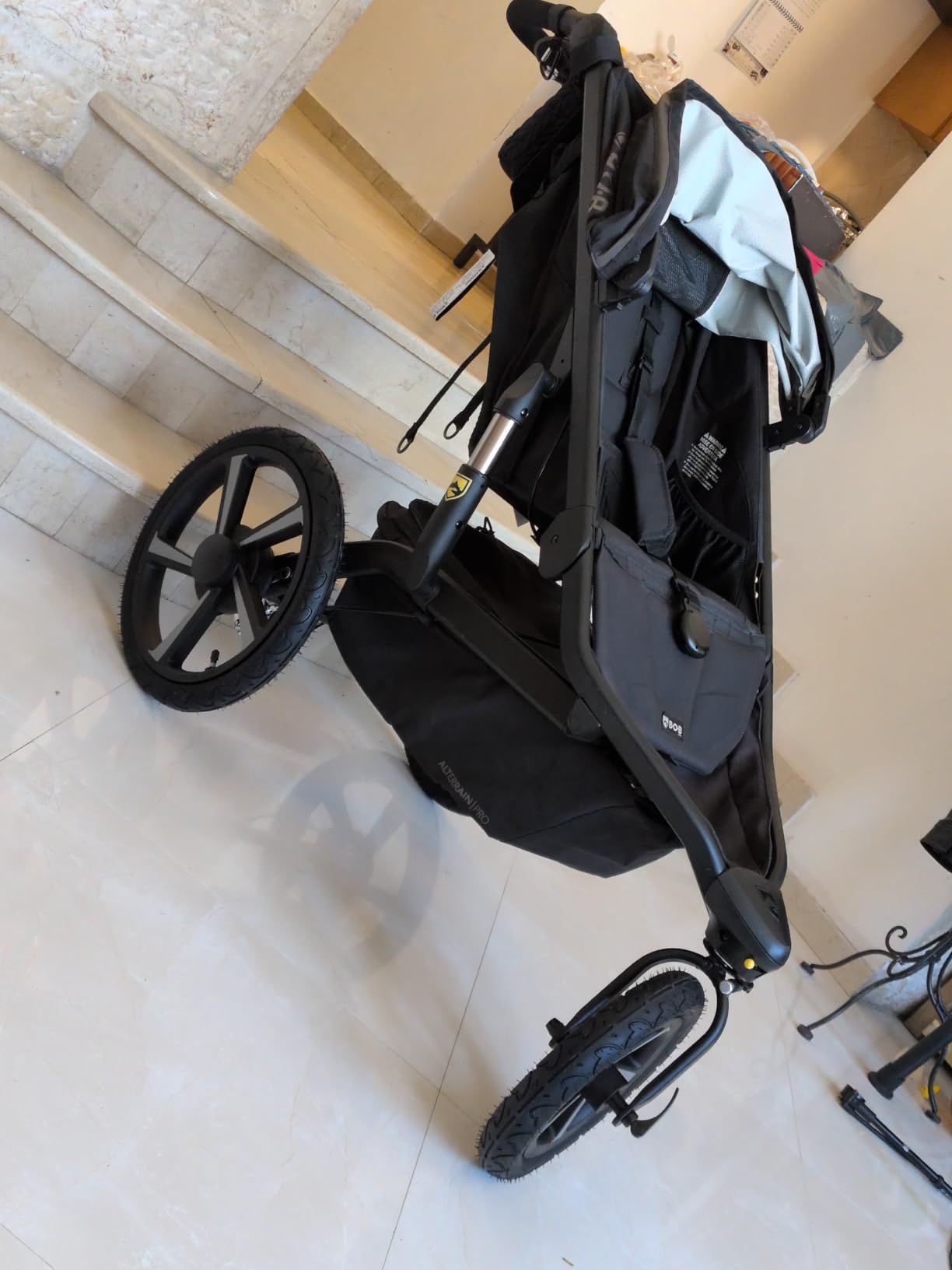 BOB Gear Alterrain Pro Jogging Stroller - Black | All Terrain, All Weather Jogger Stroller customer photo 1