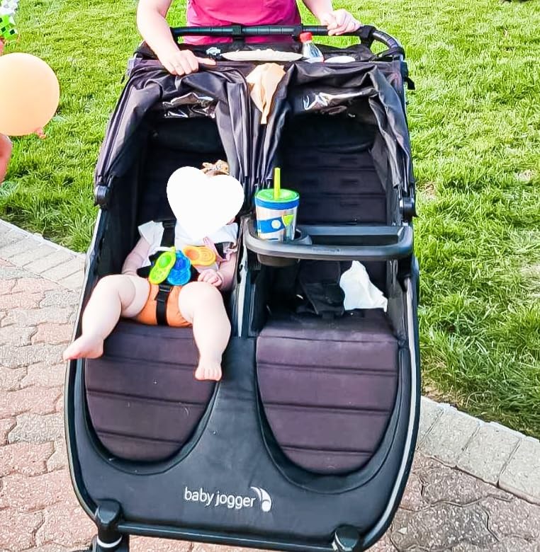 Baby Jogger City Mini GT2 All-Terrain Side by Side Double Stroller, Twin Stroller for Newborns and Toddlers, Compatible with Britax, Cybex, Graco, and Maxi Cosi Infant Car Seats, Jet Black customer photo 1