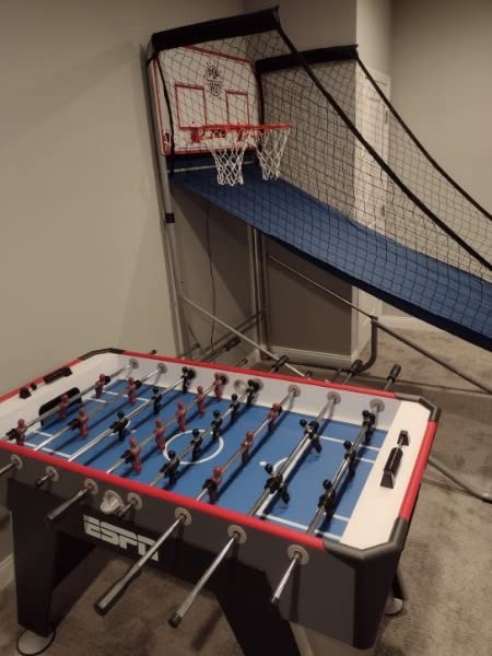 Hall of Games Foosball Tables Multiple Styles, Soccer with Durable & Stylish Designs with Tabletop Sports Soccer Balls, Perfect for Family Game Rooms | Multiple Styles customer photo 1