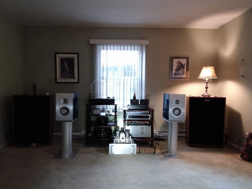 R8 KT88 x4 Tube Amplifier Hi-Fi Integrated Vacuum Tube Amp with Headphone Output KT88, EL34 Replaceable (Black) customer photo 2