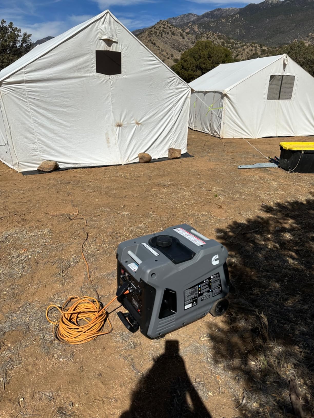 Cummins Onan P4500I Portable Inverter Generator, Gas Powered for Backup Home Use, RV & Camping - 224cc OHV 4-Stroke Engine, Remote Start, Dual 5V USB Ports, 30A TT-30R RV Outlet customer photo 1