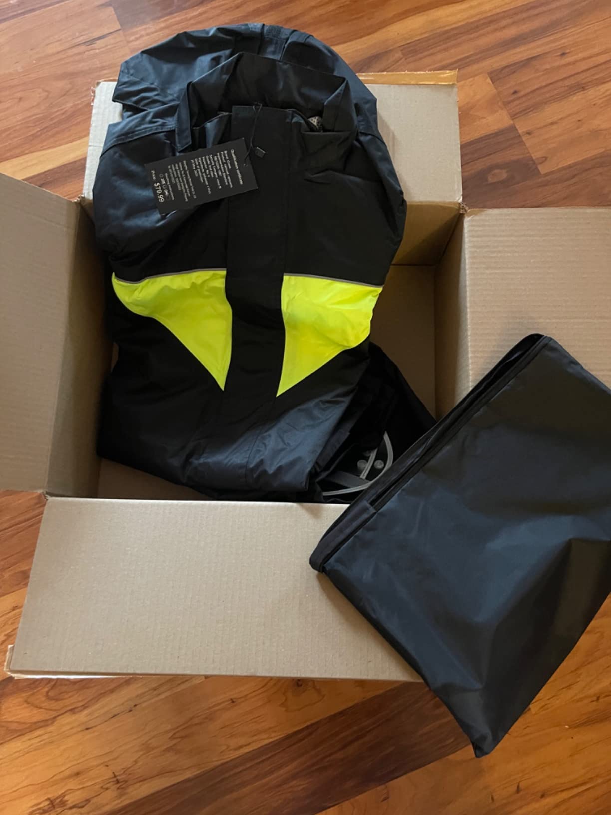 iCreek Motorcycle Rain Suit Waterproof Windproof Reflective Strip Rain Gear customer photo 1