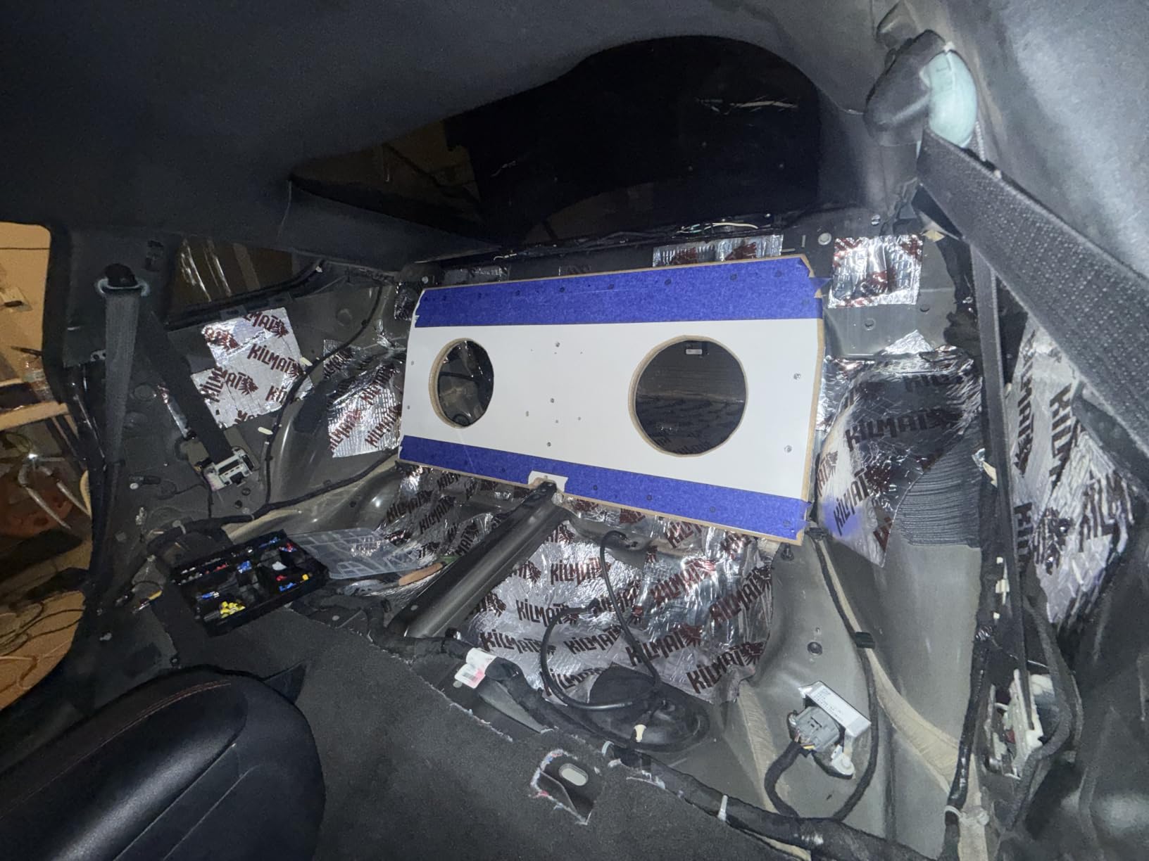 KILMAT 80 mil 18 sqft Car Sound Deadening Mat, Butyl Automotive Sound Deadener, Audio Noise Insulation and dampening customer photo 1