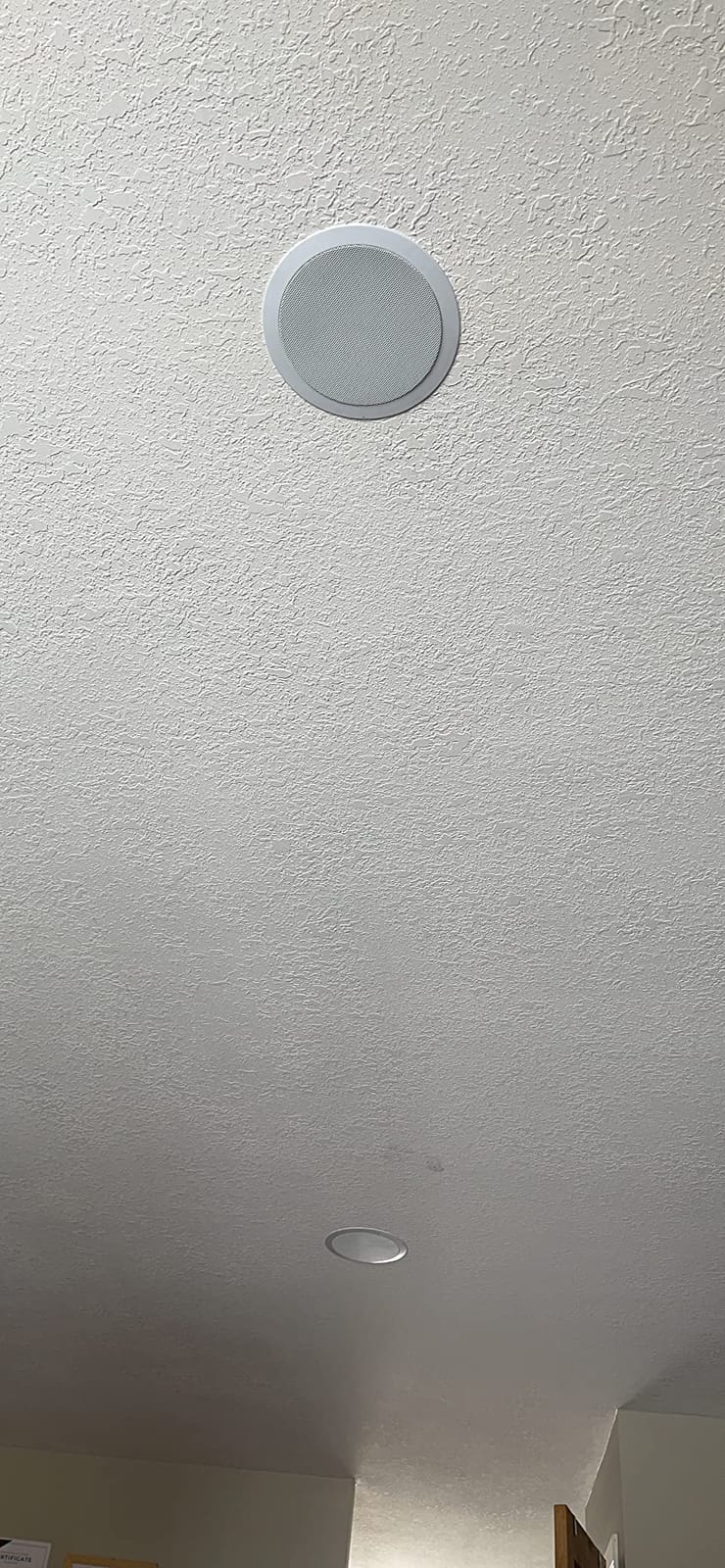 Herdio 5.25 Inch Bluetooth Ceiling Speakers Home Recessed Speaker System 300 Watts Suitable for Humid, Kitchen, Bedroom, Bathroom, Covered Patio (A Pair) customer photo 2