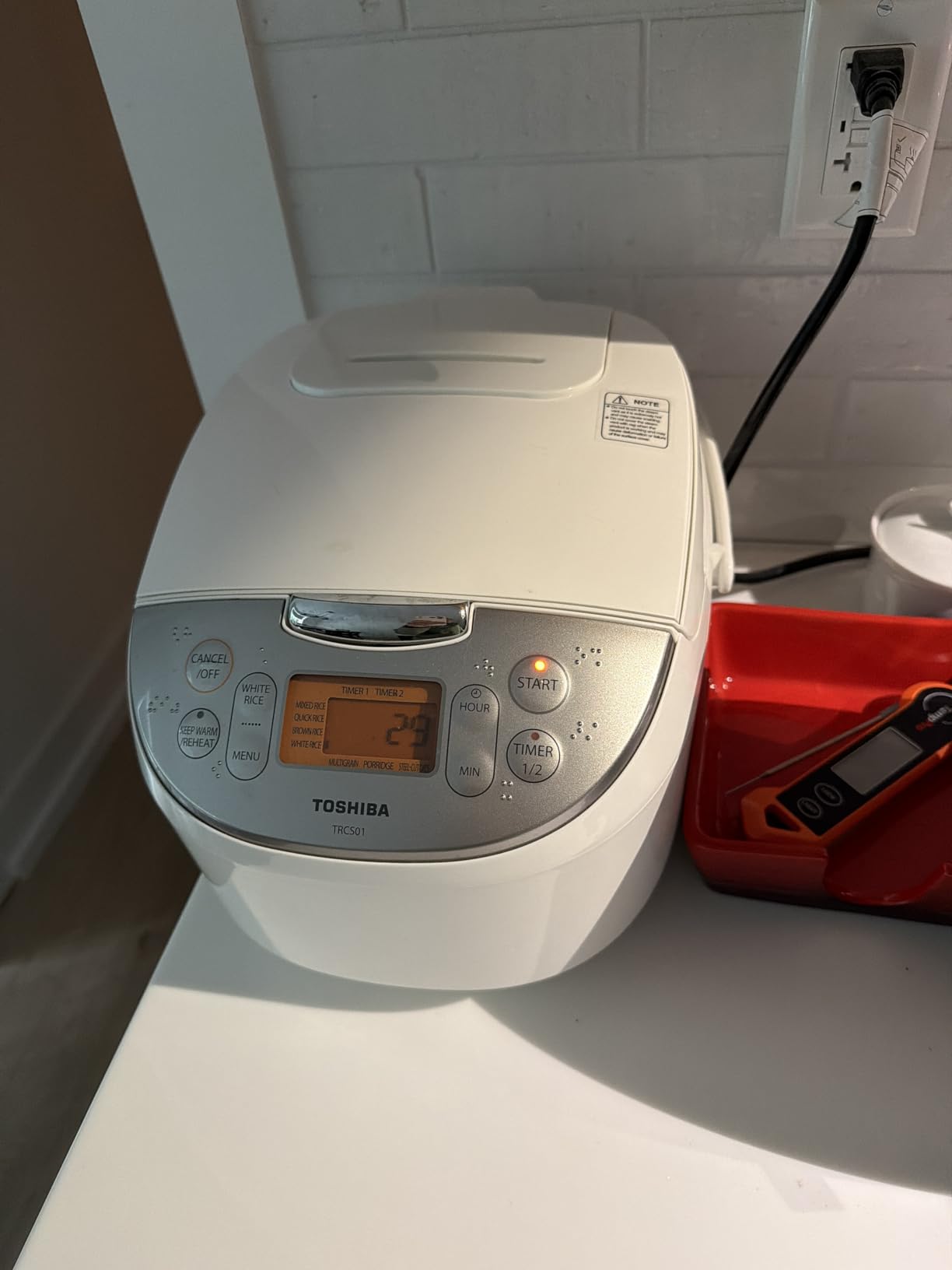 Toshiba Rice Cooker 6 Cup Uncooked, Japanese Rice Cooker with Fuzzy Logic Technology customer photo 2