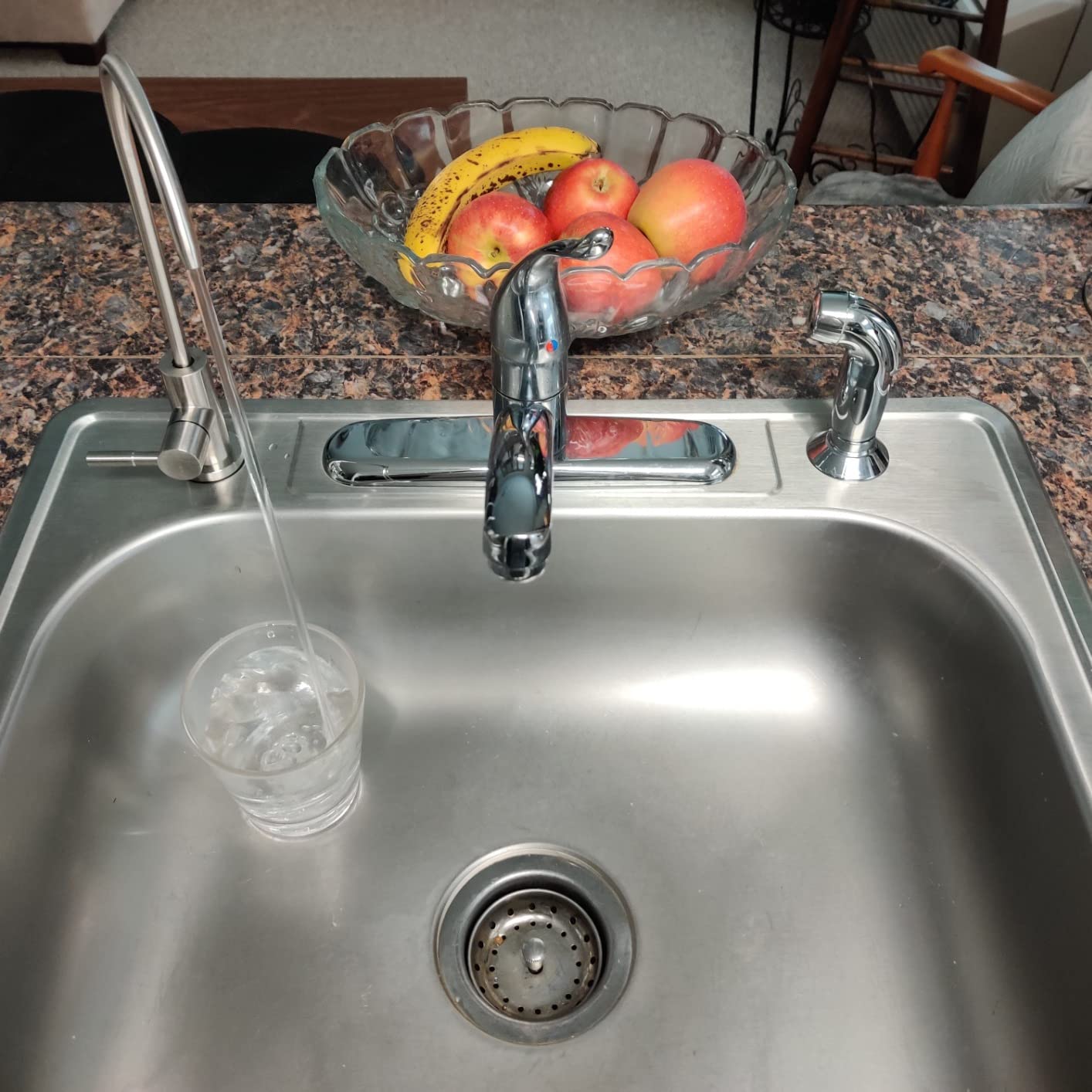 Frizzlife Reverse Osmosis Water Filter - Alkaline Mineral pH+, NSF/ANSI 58&53&42&372 Standard, 600GPD Tankless RO Reverse Osmosis System, Under Sink, 2:1 Pure to Drain, Reduce FPAS/PFOA, PD600-TAM3 customer photo 1