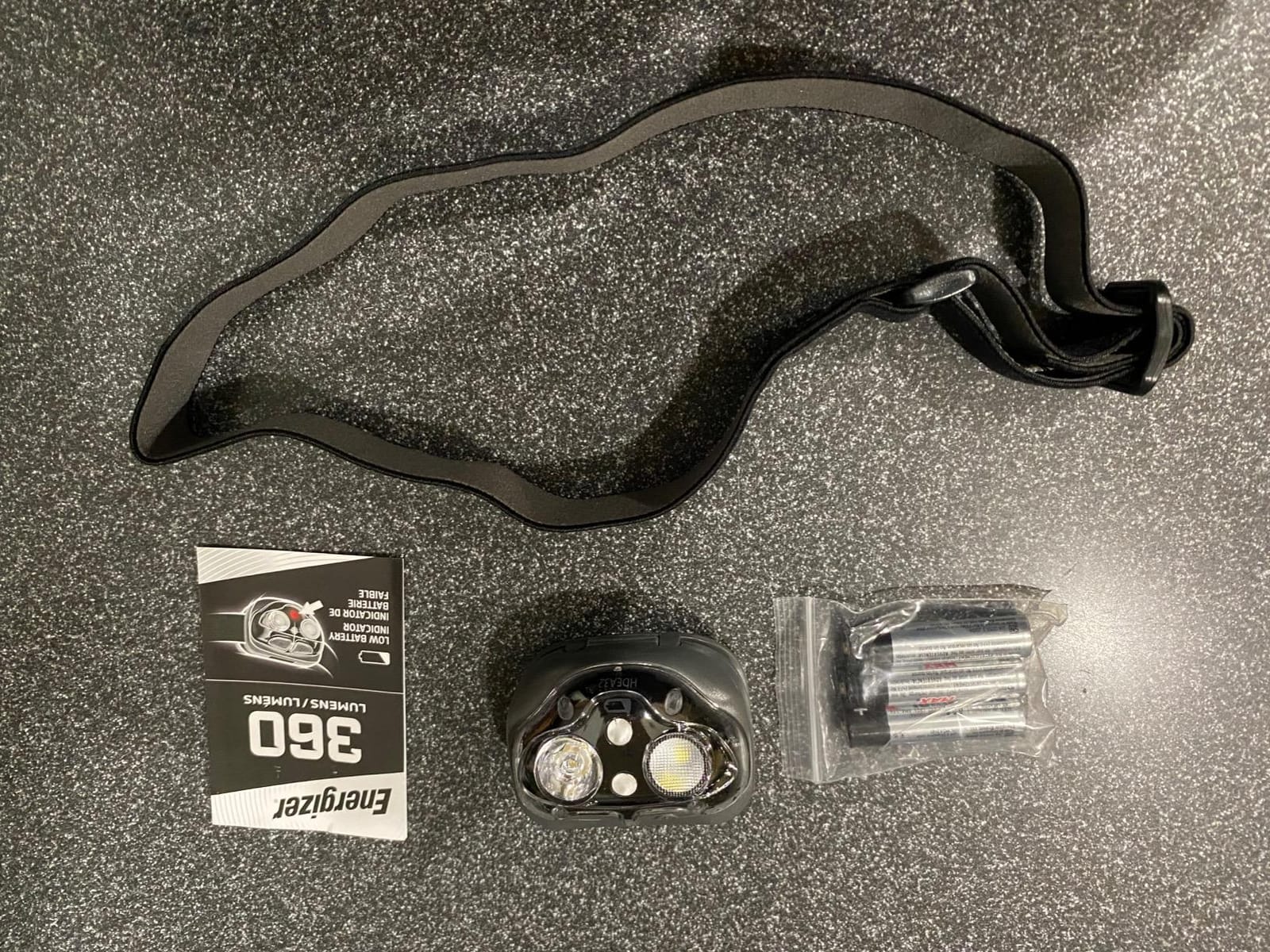 Energizer PRO-360 LED Headlamp, IPX4 Water Resistant customer photo 2