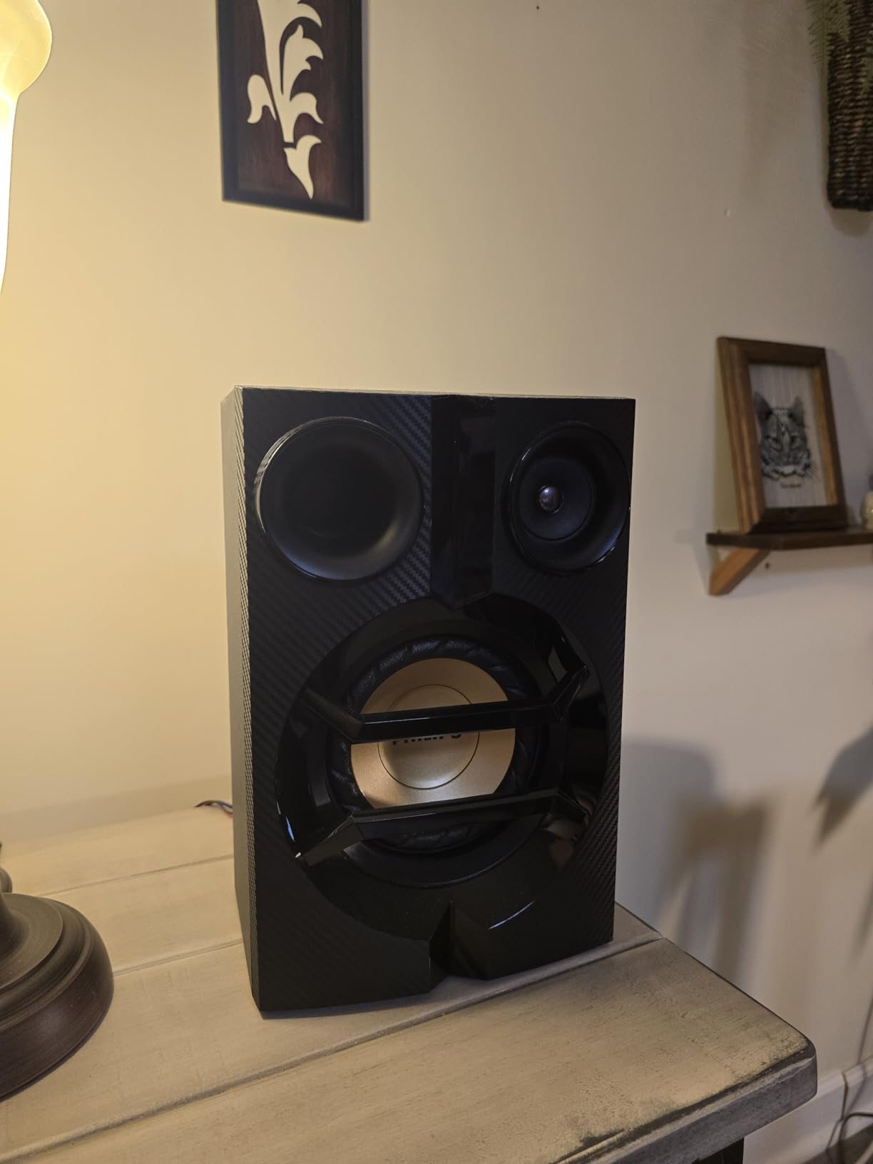PHILIPS FX10 Bluetooth Stereo System for Home with CD Player, MP3, USB, FM Radio, Bass Reflex Speaker, 230 W, Remote Control Included customer photo 2