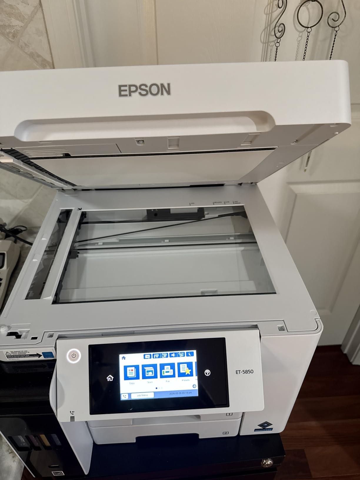 Epson EcoTank Pro ET-5800 Wireless Color All-in-One Supertank Printer with Scanner, Copier, Fax and Ethernet customer photo 2