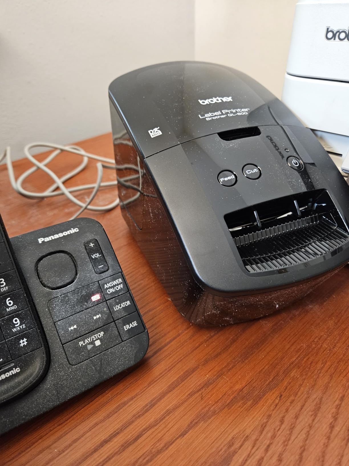 Brother QL-600 Desktop Monochrome Label Printer, up to 2.4